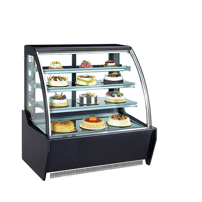 glass dessert display counter for sale